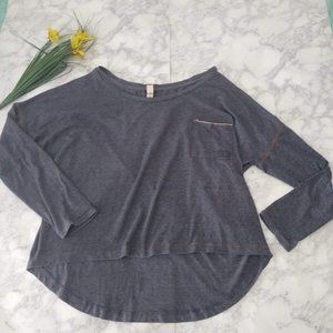 Diesel Loungewear grey longsleeve tee shirt size M